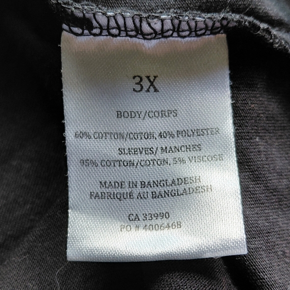 KISS Black and Gray Long Sleeve Shirt - Picture 4 of 5